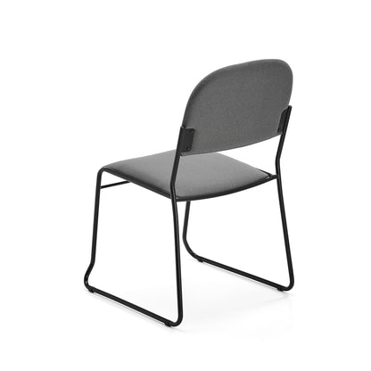 Stol DAWSON, grå/svart fra AJ Produkter