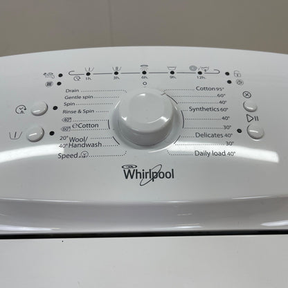 Whirlpool (Mod: AWE6100) toppmatet vaskemaskin