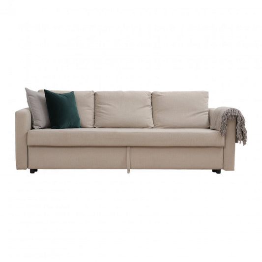 Nyrenset | Beige IKEA Friheten 3-seter sovesofa