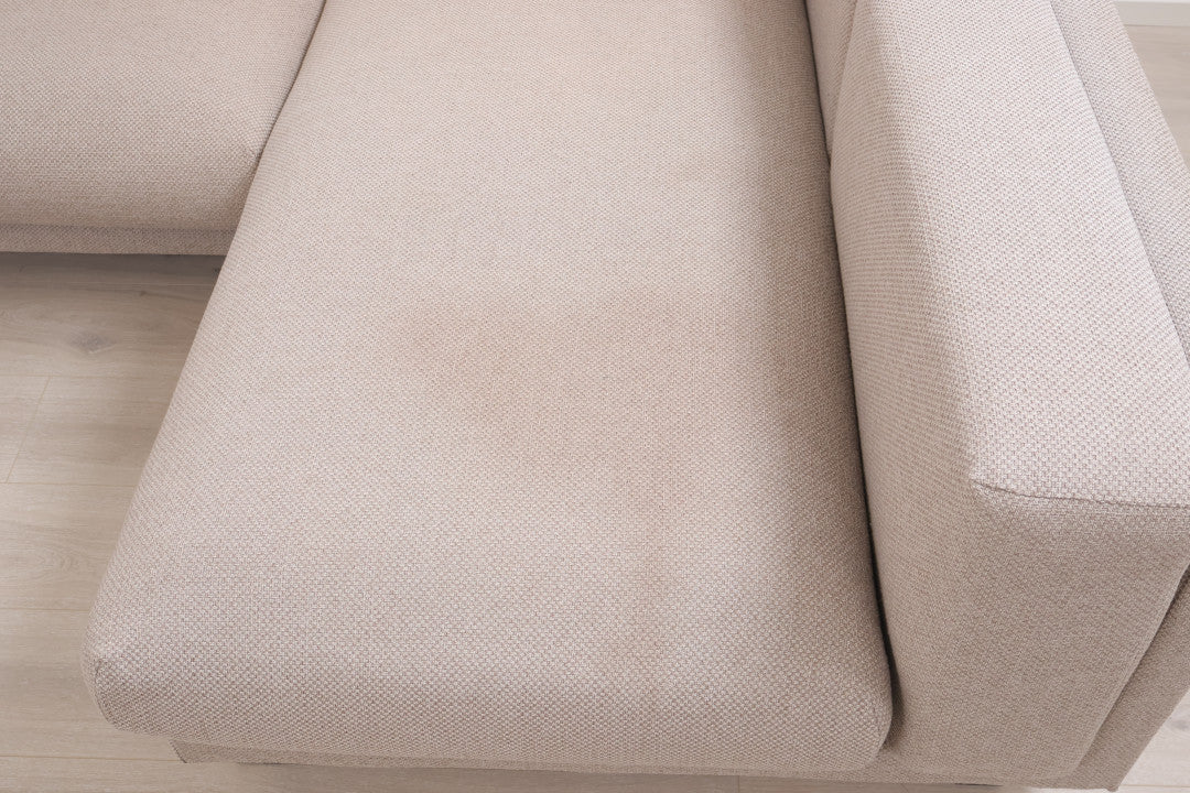 Nyrenset | Beige IKEA Nockeby sjeselongsofa