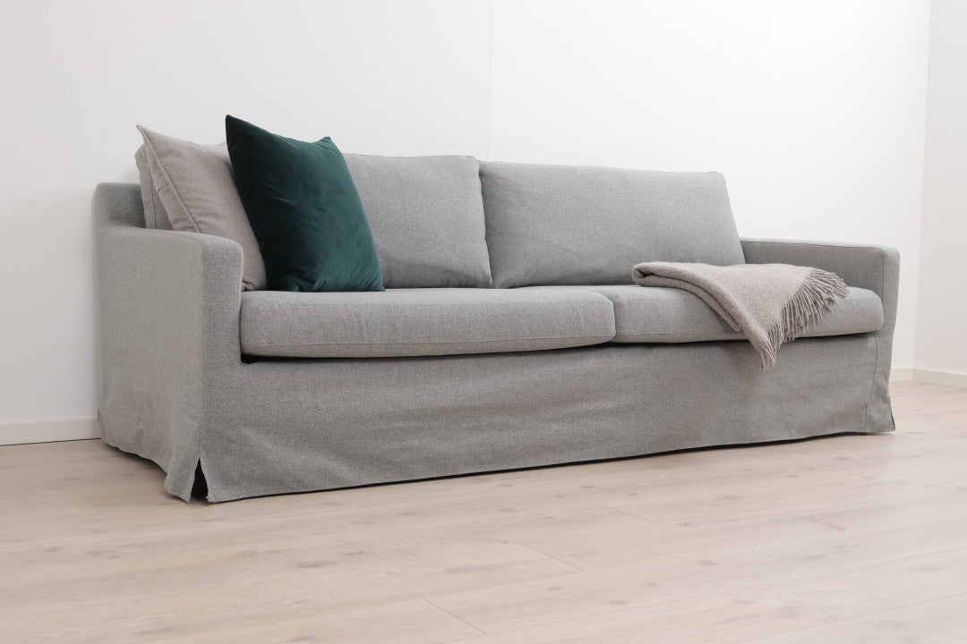 Nyrenset | Grå Annie 3-seter sofa fra Sofacompany