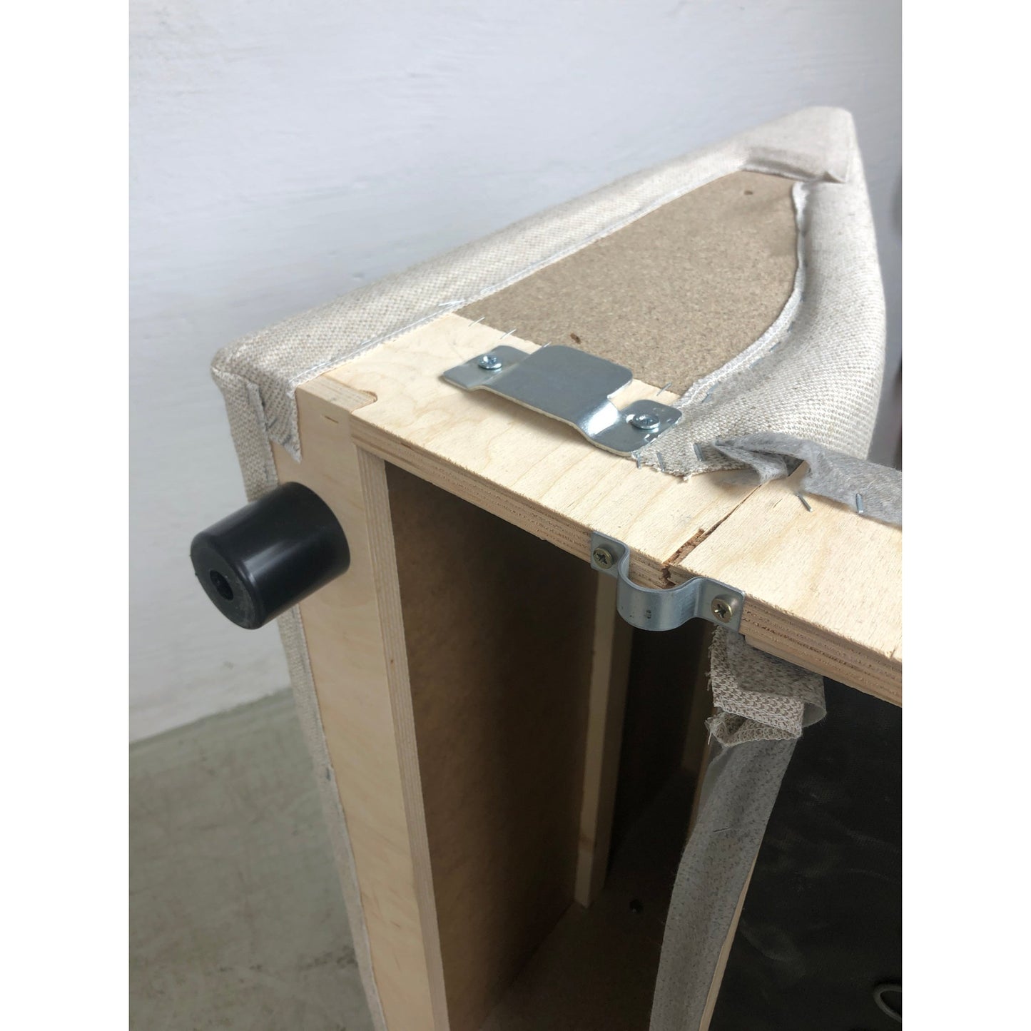 Olivia 3-seter sofa med sjeselong fra Kid, beige stoff, høyre sjeselong