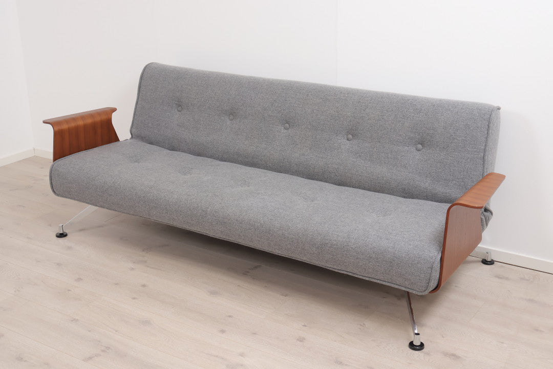 Nyrenset | Innovation Living Clubber 3-seter sofa/sovesofa med fleksibel rygg