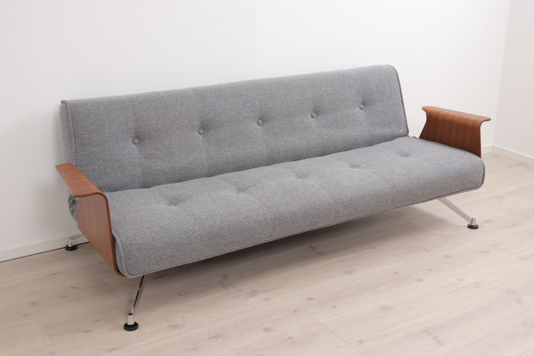 Nyrenset | Innovation Living Clubber 3-seter sofa/sovesofa med fleksibel rygg