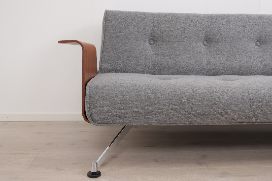 Nyrenset | Innovation Living Clubber 3-seter sofa/sovesofa med fleksibel rygg