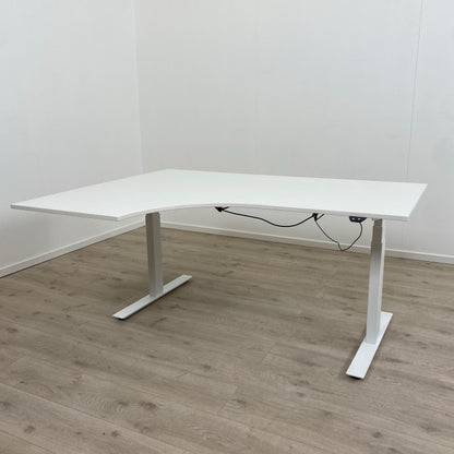 Elektrisk hev/senk skrivebord med venstresving