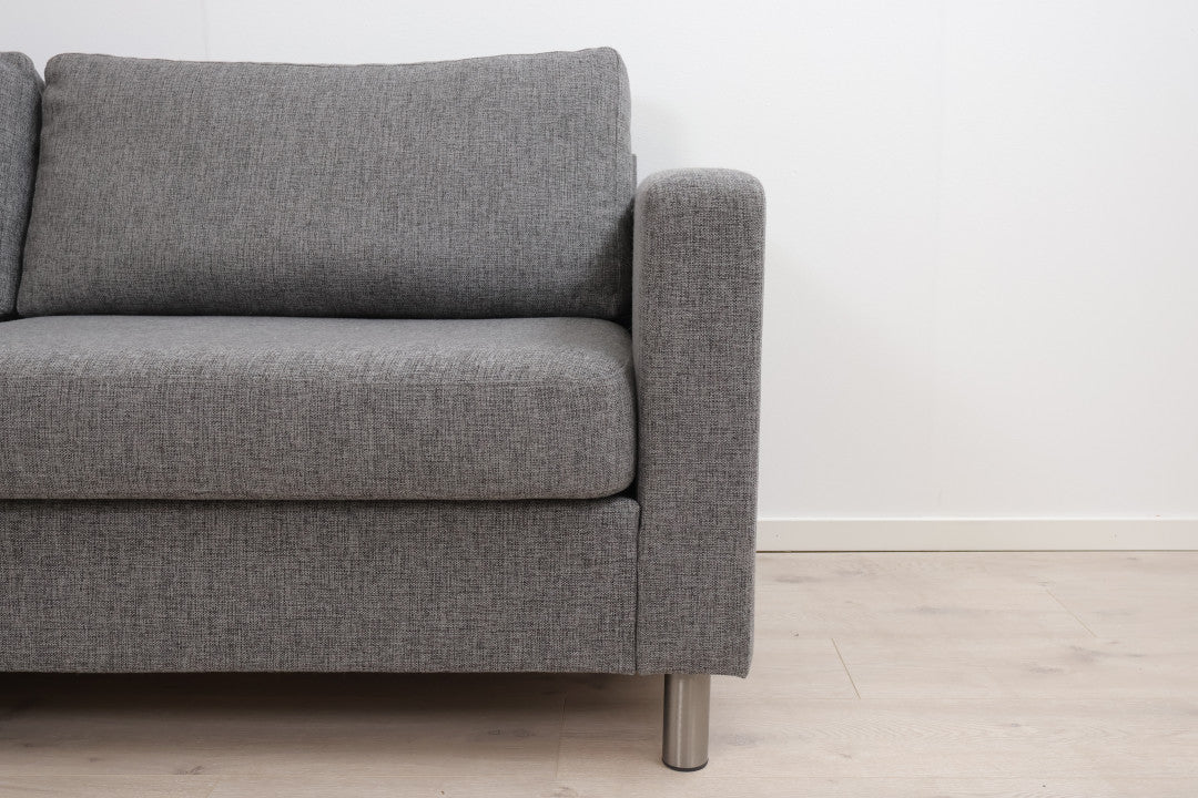 Nyrenset | Grå Bohus Cruz 3-seter sofa