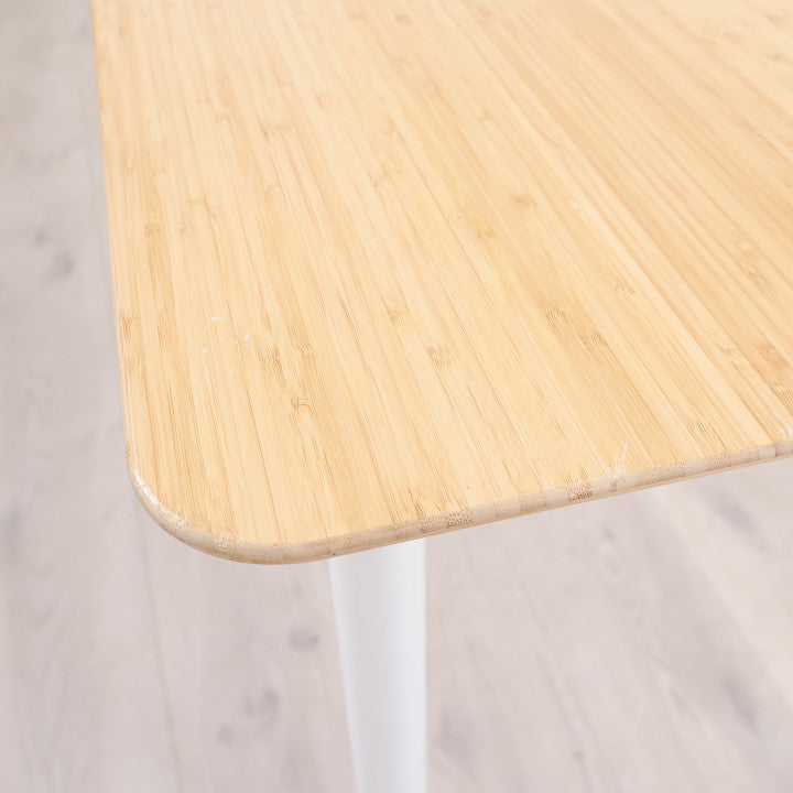 IKEA arbeidsbord med bambus bordplate