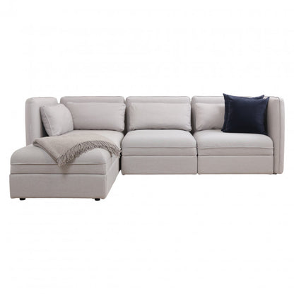 Nyrenset | IKEA Vallentuna hjørnesofa/modulsofa med 3 stk oppbevaringsmoduler