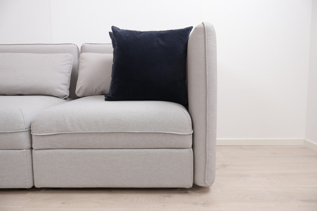 Nyrenset | IKEA Vallentuna hjørnesofa/modulsofa med 3 stk oppbevaringsmoduler