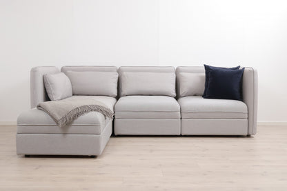 Nyrenset | IKEA Vallentuna hjørnesofa/modulsofa med 3 stk oppbevaringsmoduler
