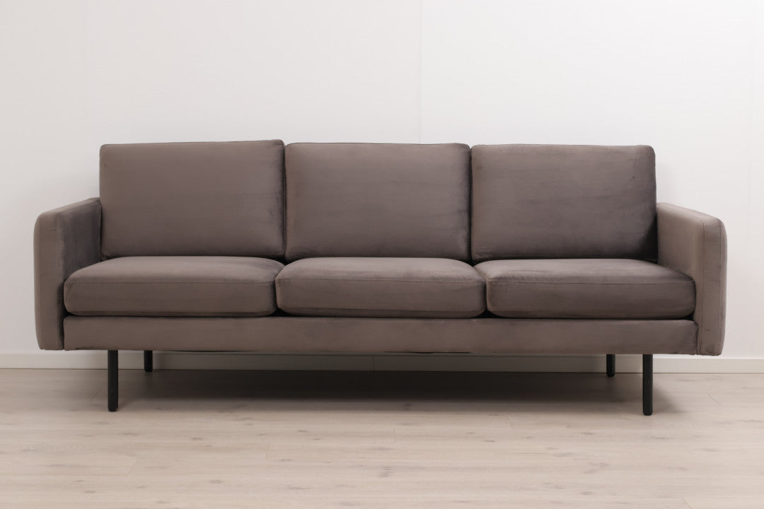 Nyrenset | Bolia Scandinavia Remix 3-seter sofa i grå velur