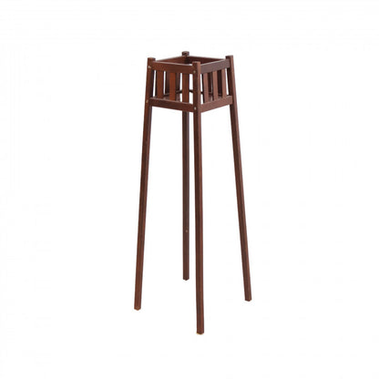 Retro pidestall med hylle for oppbevaring av planter/blomster