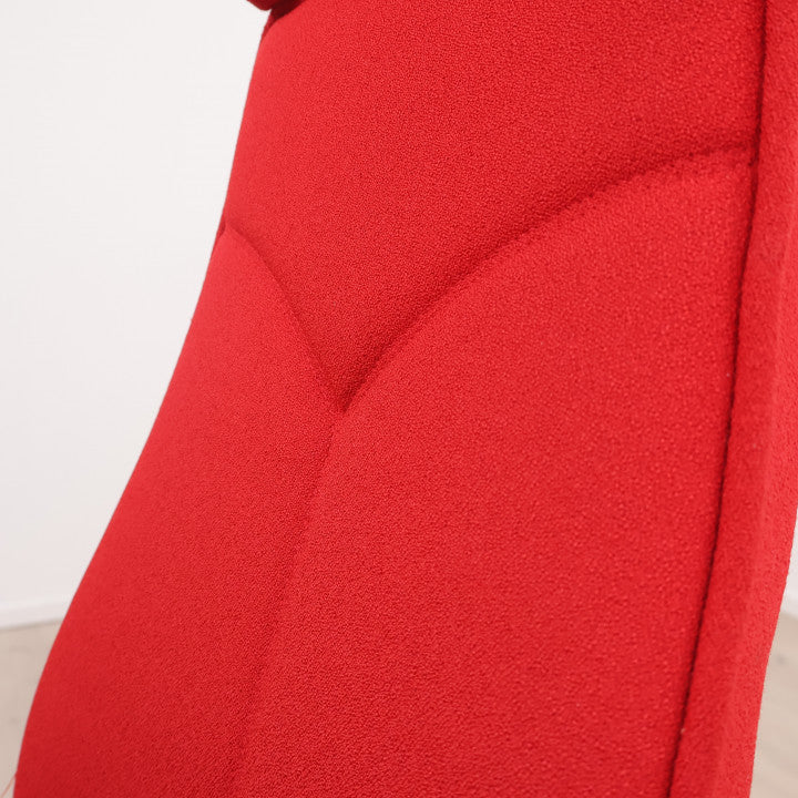 Nyrenset | Rød Kinnarps 8000 Synchrone kontorstol med nakkestøtte