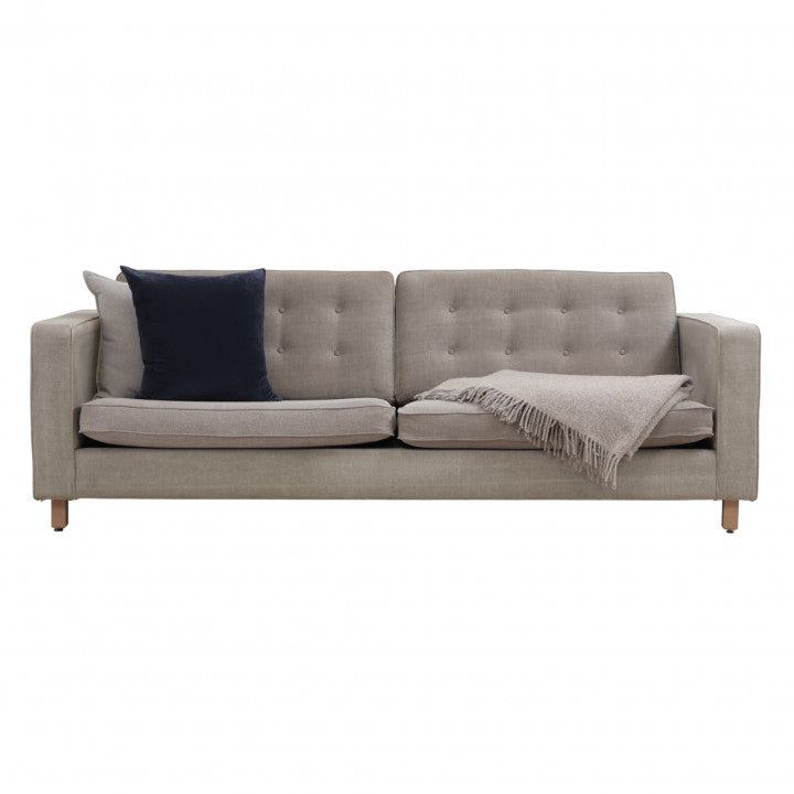Nyrenset | 3-seter sofa i retro/vintage stil