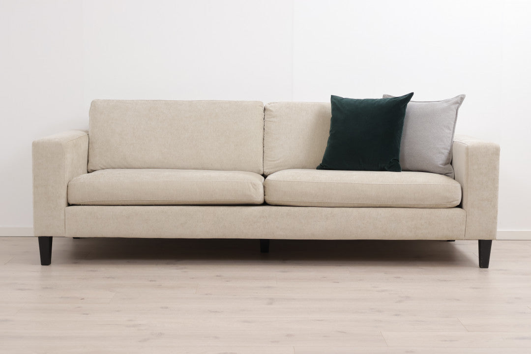 Nyrenset | Beige Nordic Vilmers 3-seter XL sofa