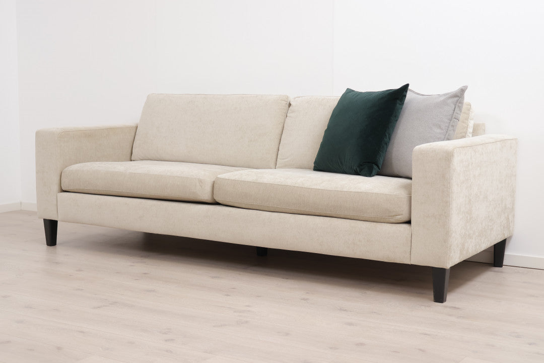 Nyrenset | Beige Nordic Vilmers 3-seter XL sofa