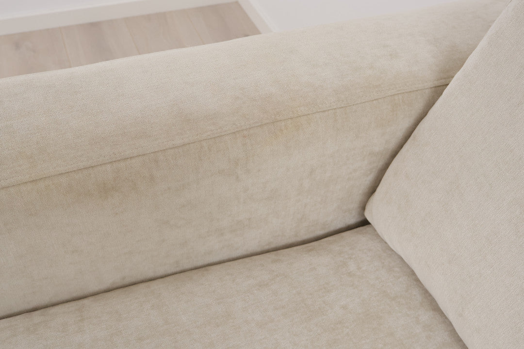 Nyrenset | Beige Nordic Vilmers 3-seter XL sofa