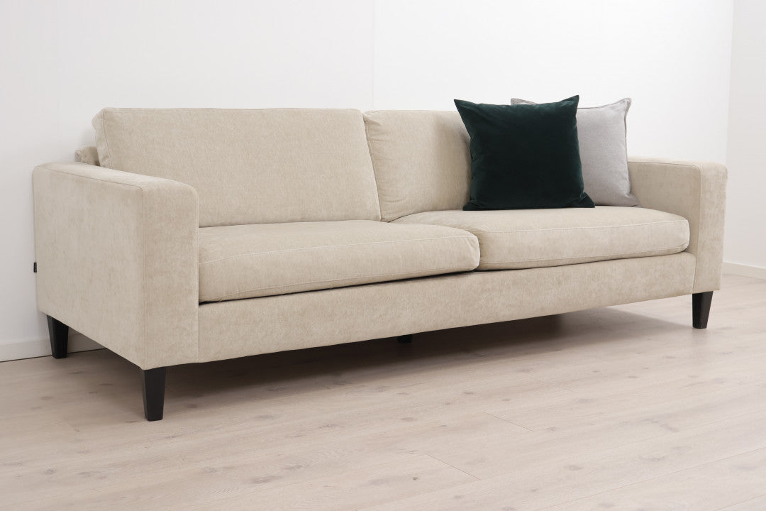 Nyrenset | Beige Nordic Vilmers 3-seter XL sofa