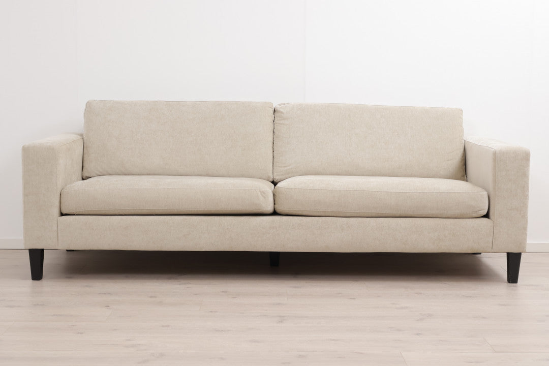 Nyrenset | Beige Nordic Vilmers 3-seter XL sofa