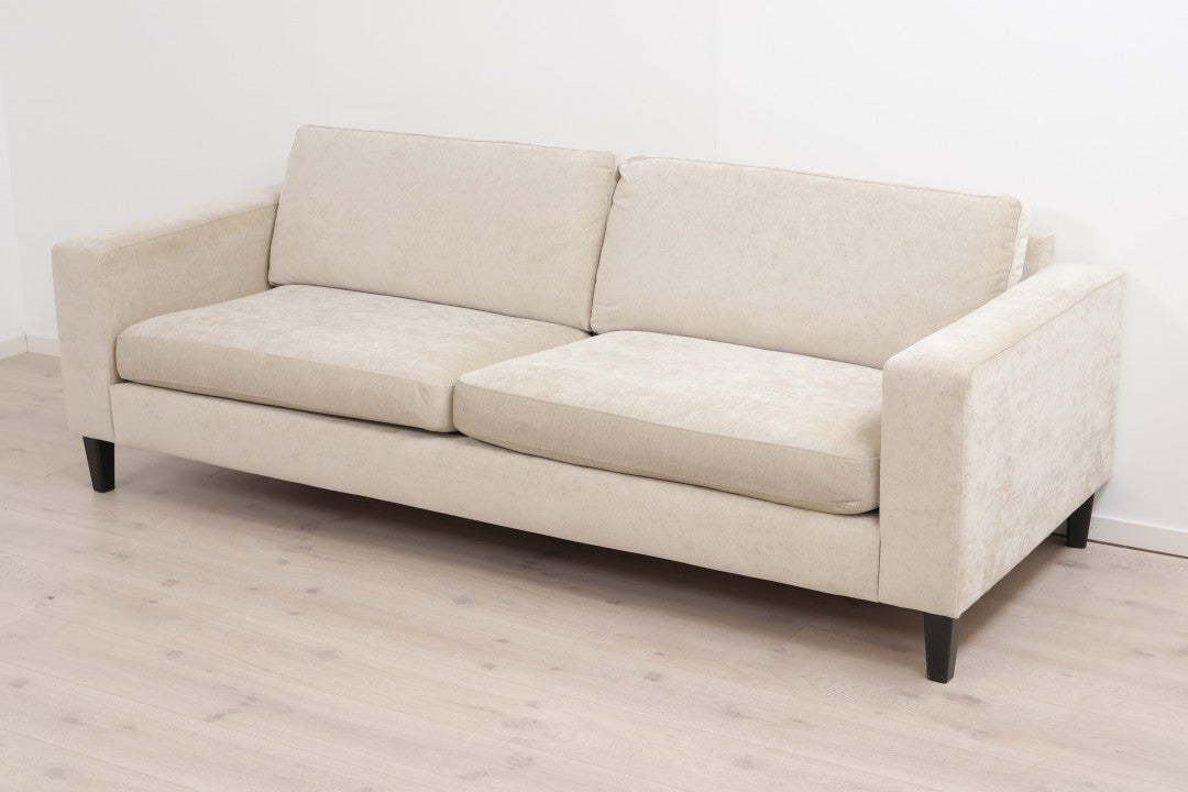 Nyrenset | Beige Nordic Vilmers 3-seter XL sofa