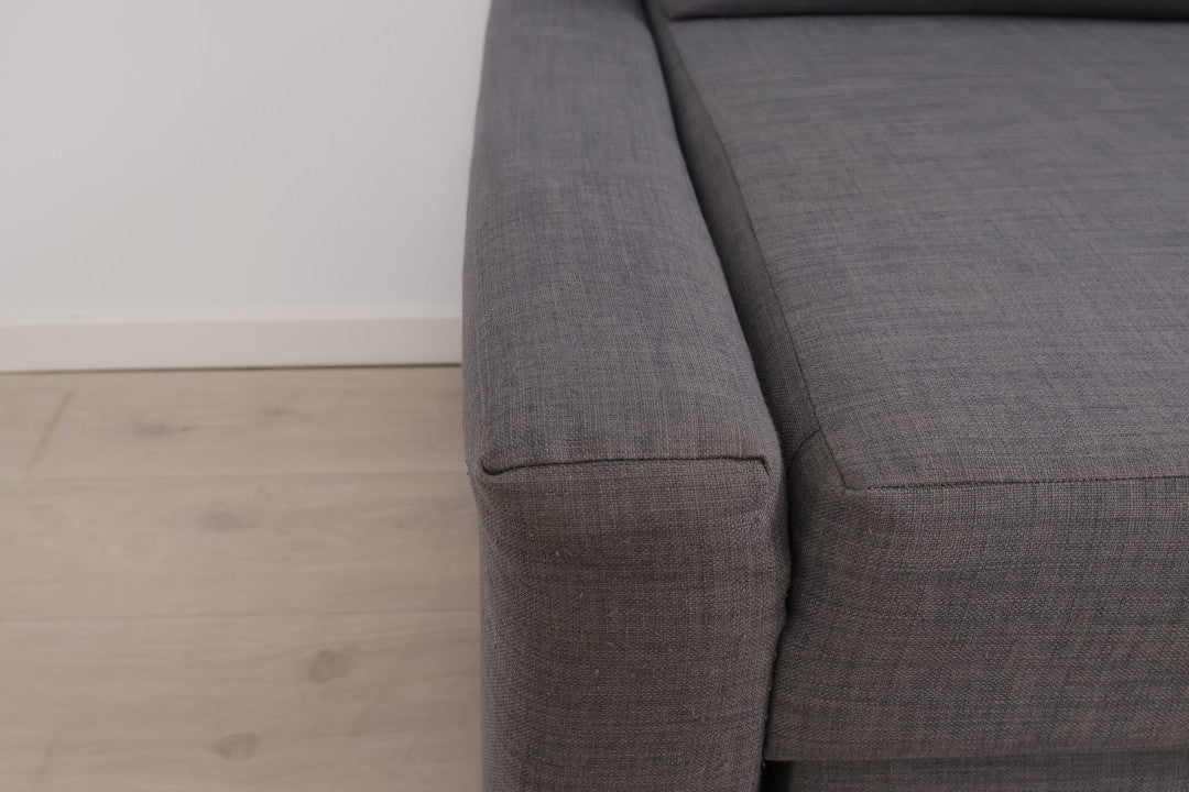 Nyrenset | Vendbar IKEA Friheten sovesofa med sjeselong og oppbevaring