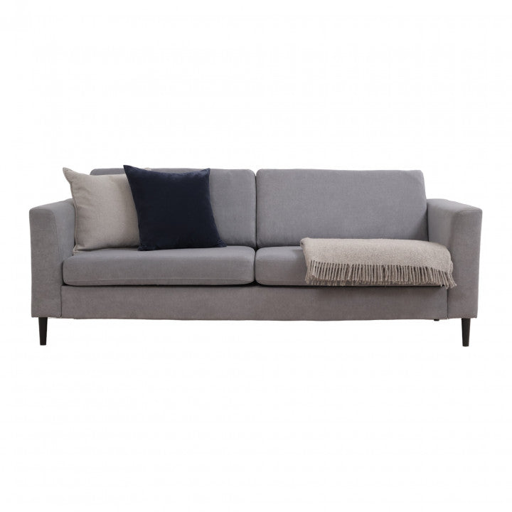 Nyrenset | Grå 3-seter sofa fra Bohus