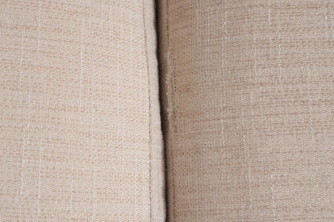 Nyrenset | Beige u-sofa med åpen ende og sjeselong