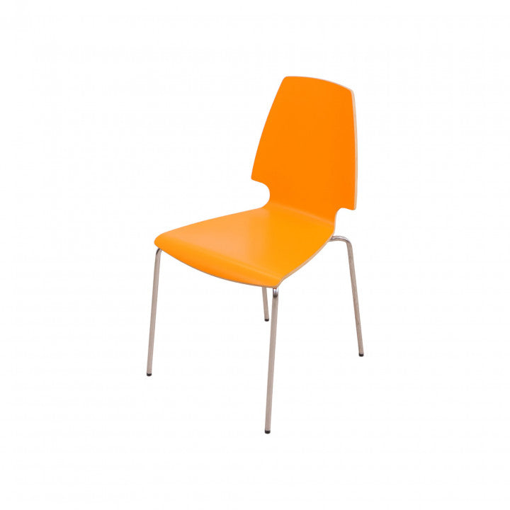 Oransje IKEA Vilmar stol