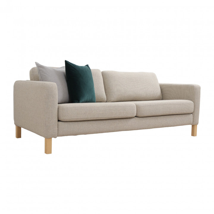 Nyrenset | Beige IKEA Karlstad 3-seter sofa