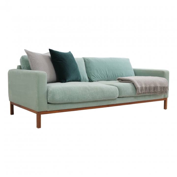 Nyrenset | Bolia North 3-seter sofa i fløyelsstoff