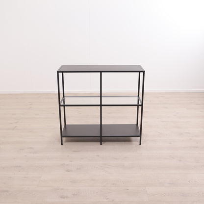 IKEA VITTSJÖ brunsvart hylle