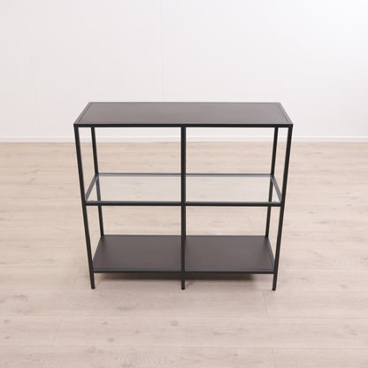 IKEA VITTSJÖ brunsvart hylle