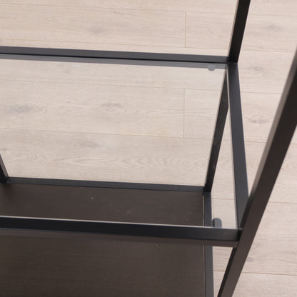 IKEA VITTSJÖ brunsvart hylle