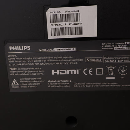 Philips (47PFL4606H) TV