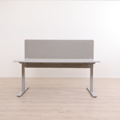 (160x65) Gøtessons grå bordskillevegg