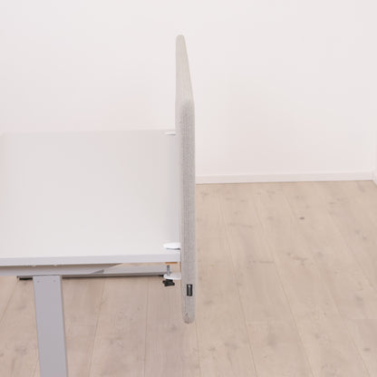 (160x65) Gøtessons grå bordskillevegg