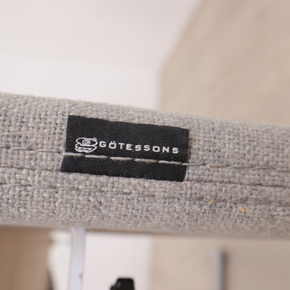 (160x65) Gøtessons grå bordskillevegg