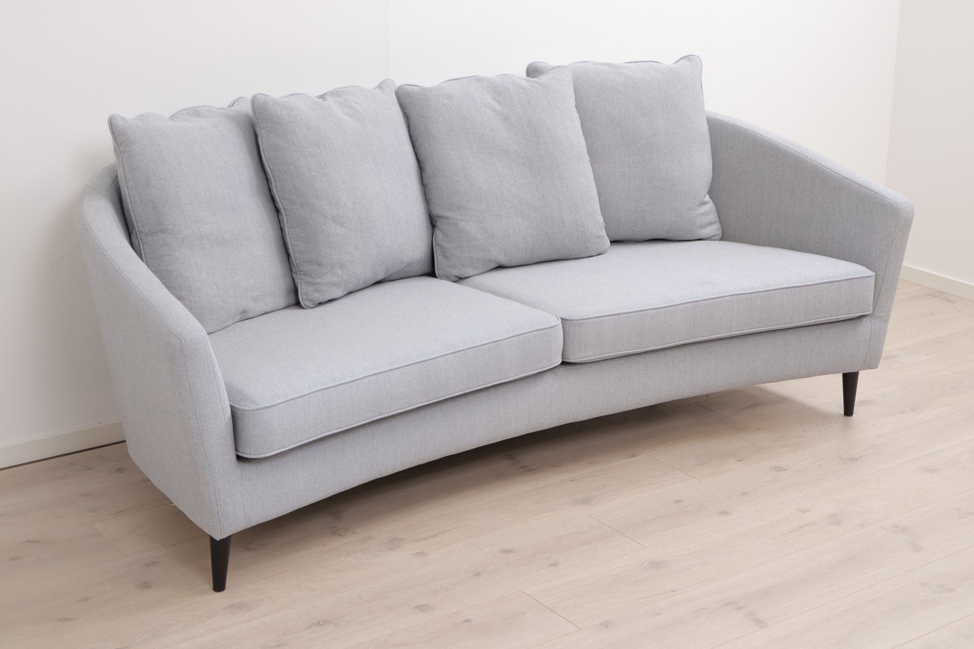 Nyrenset | Blå/grå Fleming 3-seter sofa