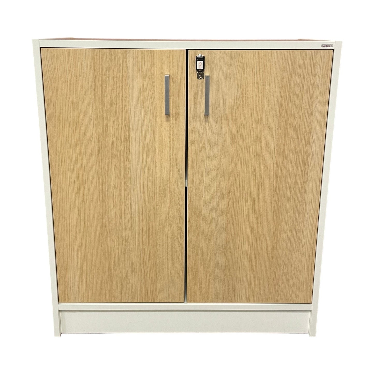 Slagdørskap fra Aarsland, trefarget, eikefronter