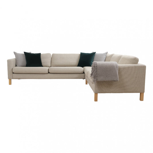 Nyrenset | Beige IKEA Karlstad hjørnesofa