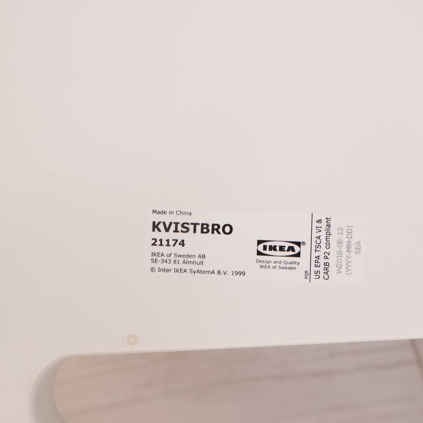 IKEA Kvistbro oppbevaringbord, 42 cm