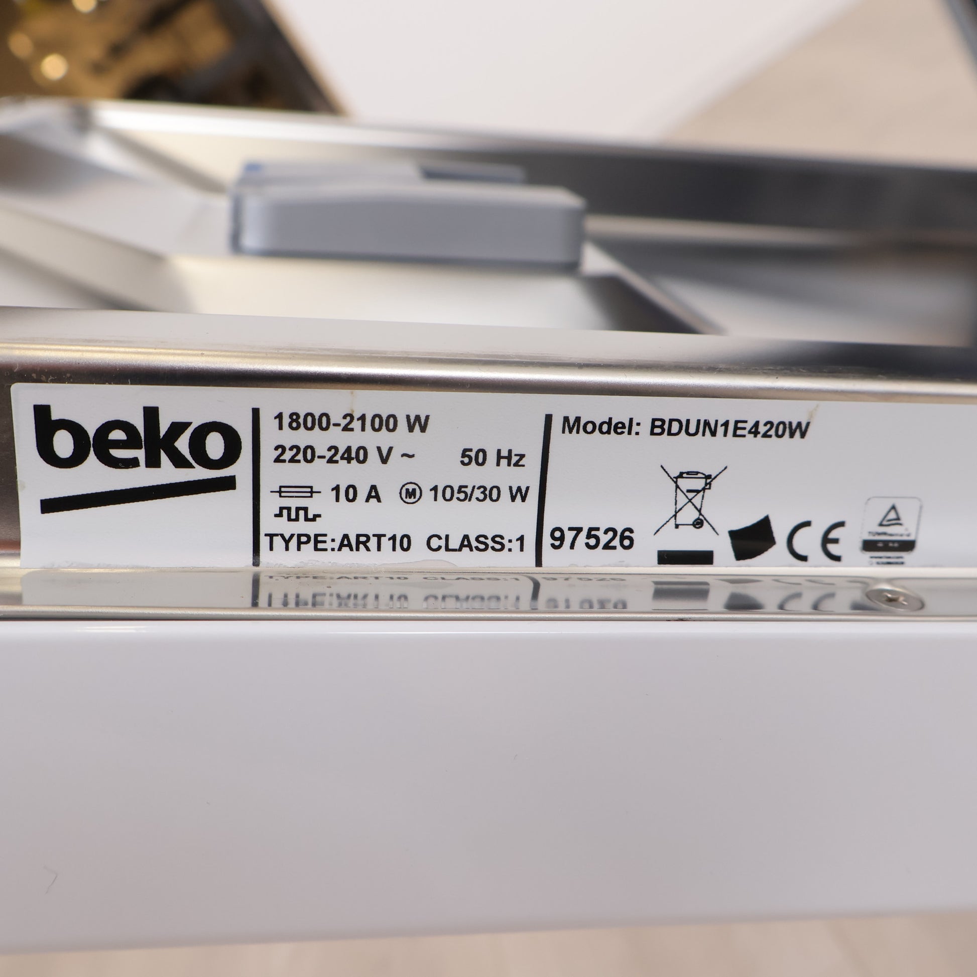 Beko (BDUN1E420W) Oppvaskmaskin