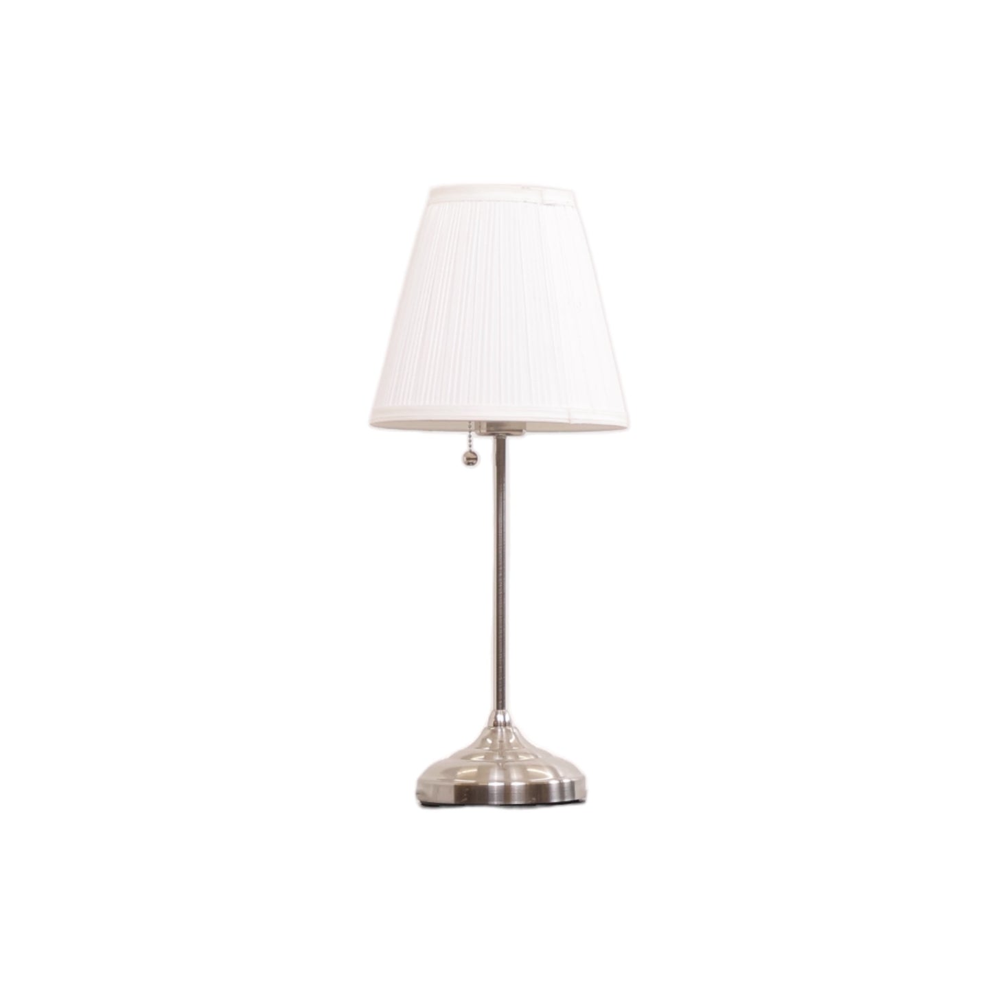 IKEA ÅRSTID bordlampe med hvit lampeskjerm