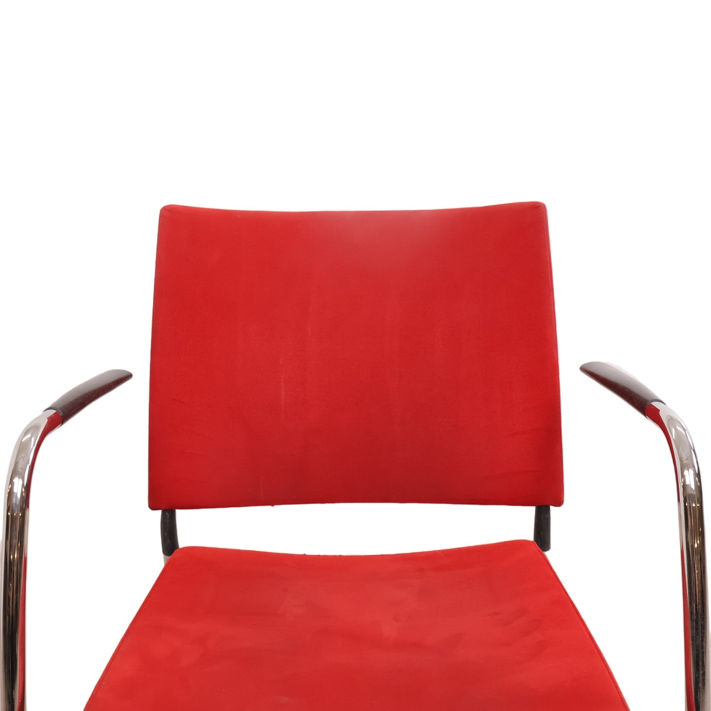 Lammhults møteromsstoler/konferansestoler med polstret sete av semsket skinn