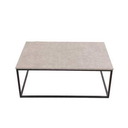 Sofabord med betongfinish