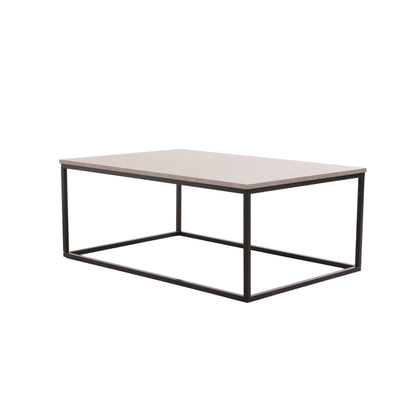 Sofabord med betongfinish