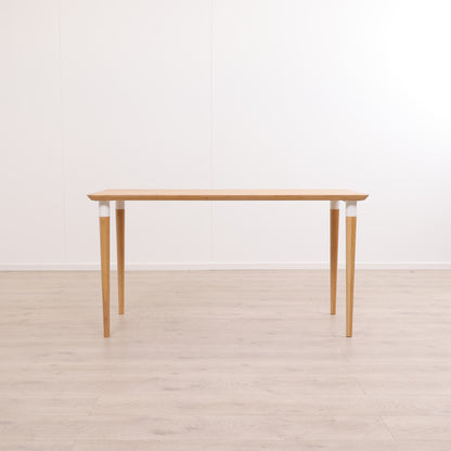 IKEA ANFALLARE bord med 4 HILVER bordbein, 140x65