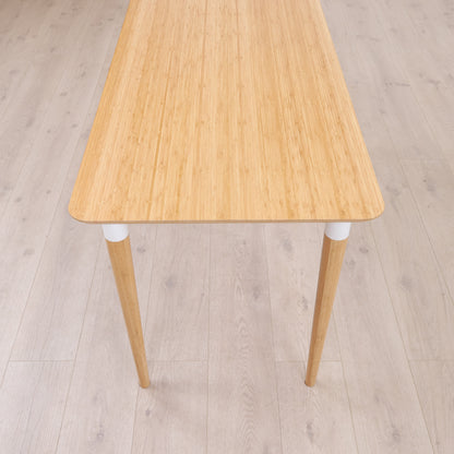 IKEA ANFALLARE bord med 4 HILVER bordbein, 140x65