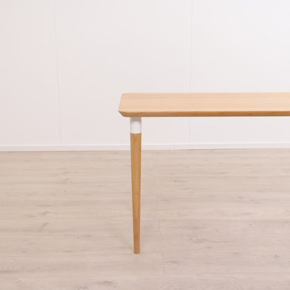 IKEA ANFALLARE bord med 4 HILVER bordbein, 140x65